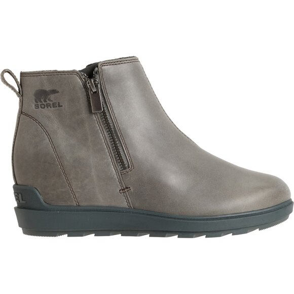 NEW Sorel Evie II Zip Wedge Boots - Waterproof, Leather For Women 1025 5s3 - Picture 5 of 7